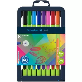   Tűfilc készlet, 0,4 mm, SCHNEIDER 'Line-Up', 8 különböző szín