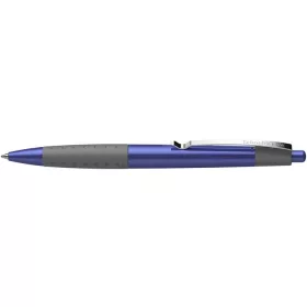   Golyóstoll, 0,5 mm, nyomógombos, SCHNEIDER 'Loox', kék