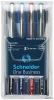Rollertoll készlet, 0,6 mm, 'SCHNEIDER 'One Business', 4 szín