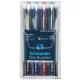 Rollertoll készlet, 0,6 mm, 'SCHNEIDER 'One Business', 4 szín