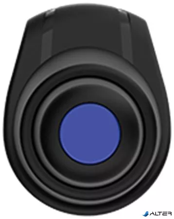 Golyóstoll, 0,5 mm, nyomógombos, fekete színű tolltest, SCHNEIDER "Reco", kék