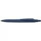 Golyóstoll, 0,5 mm, nyomógombos, sötétkék színű tolltest, SCHNEIDER 'Reco', kék