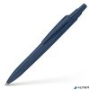 Golyóstoll, 0,5 mm, nyomógombos, sötétkék színű tolltest, SCHNEIDER 'Reco', kék