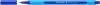 Golyóstoll, 0,3 mm, kupakos, SCHNEIDER 'Slider Edge F', kék
