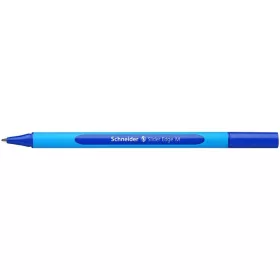   Golyóstoll, 0,5 mm, kupakos, SCHNEIDER "Slider Edge M", kék