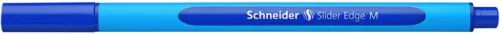 Golyóstoll, 0,5 mm, kupakos, SCHNEIDER "Slider Edge M", kék