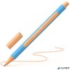 Golyóstoll, 0,7 mm, kupakos, SCHNEIDER "Slider Edge XB Pastel", barack