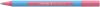 Golyóstoll, 0,7 mm, kupakos, SCHNEIDER "Slider Edge XB Pastel", flamingó