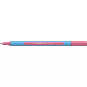   Golyóstoll, 0,7 mm, kupakos, SCHNEIDER "Slider Edge XB Pastel", flamingó