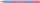 Golyóstoll, 0,7 mm, kupakos, SCHNEIDER "Slider Edge XB Pastel", flamingó