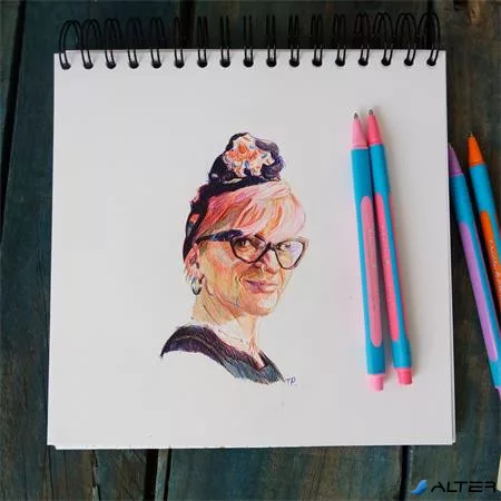 Golyóstoll, 0,7 mm, kupakos, SCHNEIDER "Slider Edge XB Pastel", flamingó