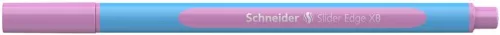 Golyóstoll, 0,7 mm, kupakos, SCHNEIDER "Slider Edge XB Pastel", lila