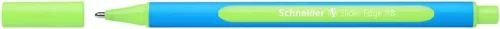 Golyóstoll, 0,7 mm, kupakos, SCHNEIDER 'Slider Edge XB', világoszöld