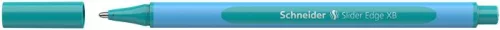 Golyóstoll, 0,7 mm, kupakos, SCHNEIDER "Slider Edge XB Pastel", óceán