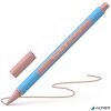Golyóstoll, 0,7 mm, kupakos, SCHNEIDER "Slider Edge XB Pastel", halvány piros