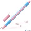 Golyóstoll, 0,7 mm, kupakos, SCHNEIDER "Slider Edge XB Pastel", rózsa
