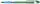 Golyóstoll, 0,5 mm, kupakos, SCHNEIDER 'Slider Basic M', zöld