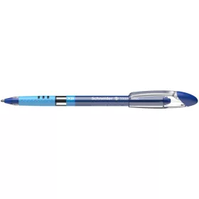   Golyóstoll, 0,7 mm, kupakos, SCHNEIDER 'Slider Basic XB', kék