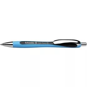   Golyóstoll, 0,7 mm, nyomógombos, SCHNEIDER 'Slider Rave XB', fekete