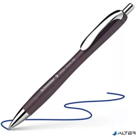   Golyóstoll, 0,7 mm, nyomógombos, SCHNEIDER "Slider Rave XB", szilva lila