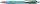 Golyóstoll, 0,7 mm, nyomógombos, SCHNEIDER 'Slider Rave XB', zöld
