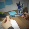Golyóstoll, 0,7 mm, nyomógombos, SCHNEIDER "Slider Rave XB", zöld