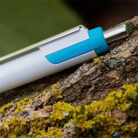 Golyóstoll, 0,7 mm, nyomógombos, SCHNEIDER 'Slider Xite', kék