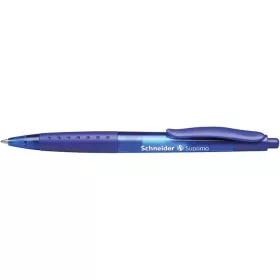   Golyóstoll, 0,5 mm, nyomógombos, SCHNEIDER 'Suprimo', kék