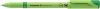 Tűfilc, 0,4 mm, cserélhető betétes, újrahasznosított tolltest, SCHNEIDER 'Topliner 911', zöld