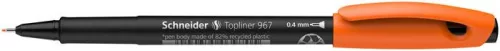 Tűfilc, 0,4 mm, SCHNEIDER "Topliner 967", narancssárga