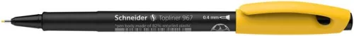 Tűfilc, 0,4 mm, SCHNEIDER "Topliner 967", sárga