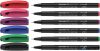 Tűfilc készlet, 0,4 mm, SCHNEIDER "Topliner 967", 6 különböző szín