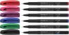 Tűfilc készlet, 0,4 mm, SCHNEIDER "Topliner 967", 6 különböző szín