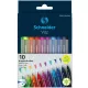 Golyóstoll készlet, 0,5 mm, kupakos, SCHNEIDER 'Vizz', vegyes színek