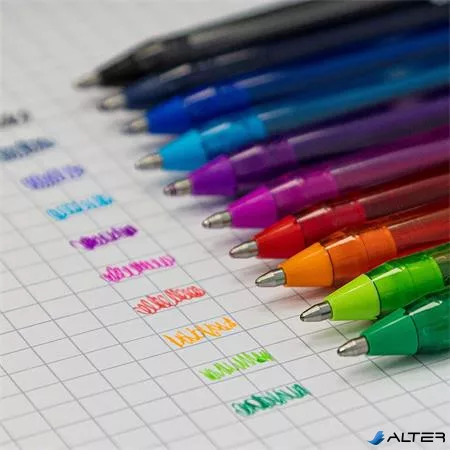 Golyóstoll készlet, 0,5 mm, kupakos, SCHNEIDER 'Vizz', vegyes színek