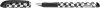 Töltőtoll, 0,5 mm, SCHNEIDER 'Voice', fekete kockás