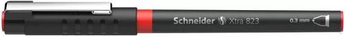 Rollertoll, 0,3 mm, SCHNEIDER 'XTRA 823', piros