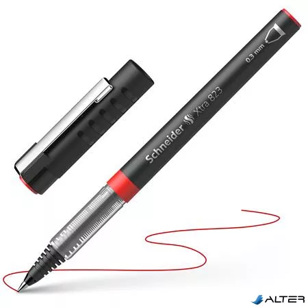 Rollertoll, 0,3 mm, SCHNEIDER 'XTRA 823', piros