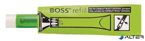 Utántöltő "Boss" szövegkiemelőhöz, STABILO "Boss", zöld