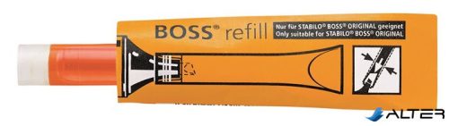 Utántöltő "Boss" szövegkiemelőhöz, STABILO "Boss", narancssárga