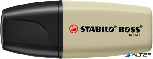 Szövegkiemelő, 1-4 mm, STABILO "Boss Mini Nature vibes", sárzöld