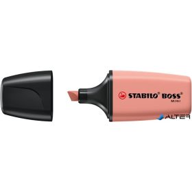   Szövegkiemelő, 1-4 mm, STABILO "Boss Mini Nature vibes", vörösbarna