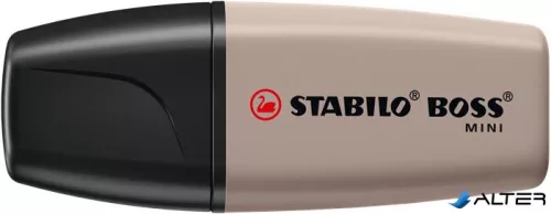 Szövegkiemelő, 1-4 mm, STABILO "Boss Mini Nature vibes", melegszürke