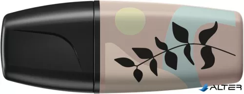 Szövegkiemelő, 1-4 mm, STABILO "Boss Mini Nature vibes", melegszürke