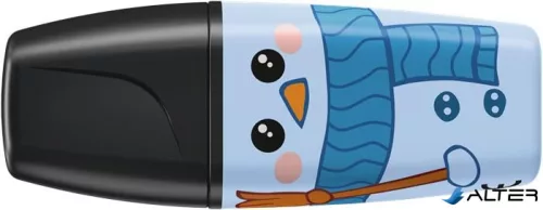 Szövegkiemelő display, 2-5 mm, STABILO "Boss Mini Frosty Friends", 5 különböző szín