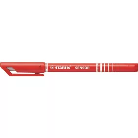 Tűfilc, 0,3 mm, STABILO 'Sensor', piros
