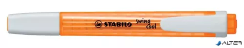 Szövegkiemelő, 1-4 mm, STABILO 'Swing Cool', narancssárga