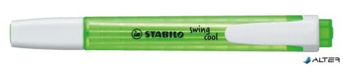 Szövegkiemelő, 1-4 mm, STABILO "Swing Cool", zöld