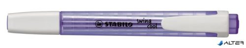 Szövegkiemelő, 1-4 mm, STABILO "Swing Cool", levendula
