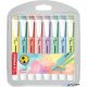 Szövegkiemelő készlet, 1-4 mm, STABILO "Swing Cool Pastel", 8 különböző szín